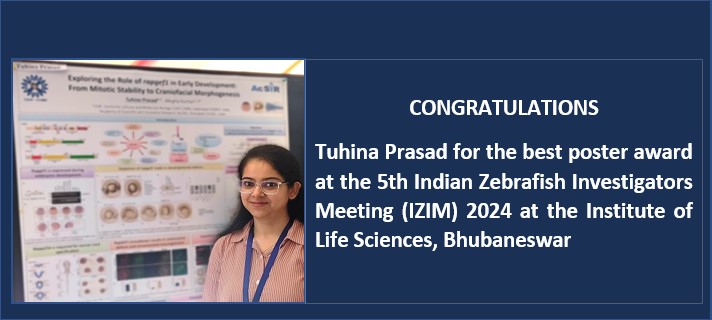 Best Poster Award at IZIM - 2024