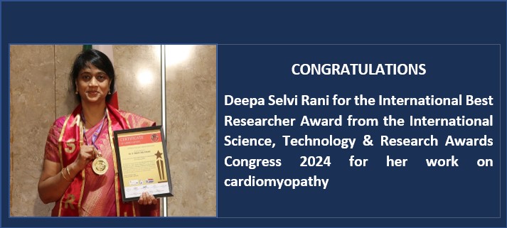 International Best Researcher Award 