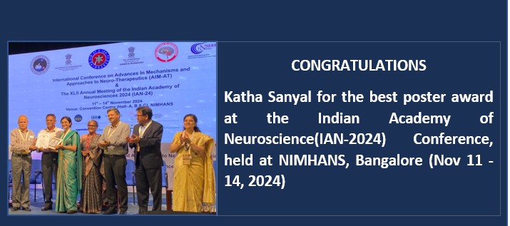 Best Poster Award at IAN - 2024