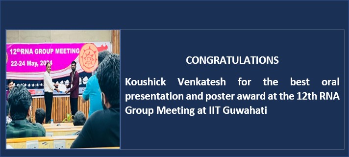 Best oral Presentation and Poster Award 