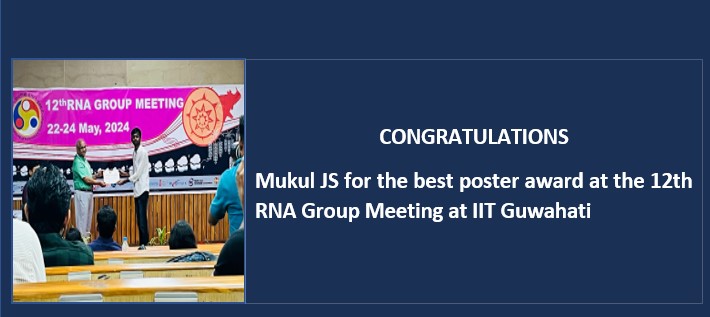 Best Poster Presentation Award 