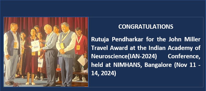 John Miller Travel Award at IAN - 2024