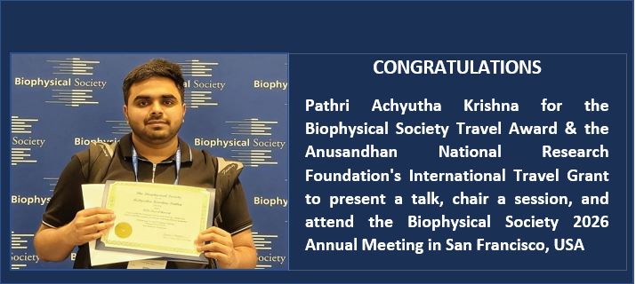 Biophysical Society Travel Award
