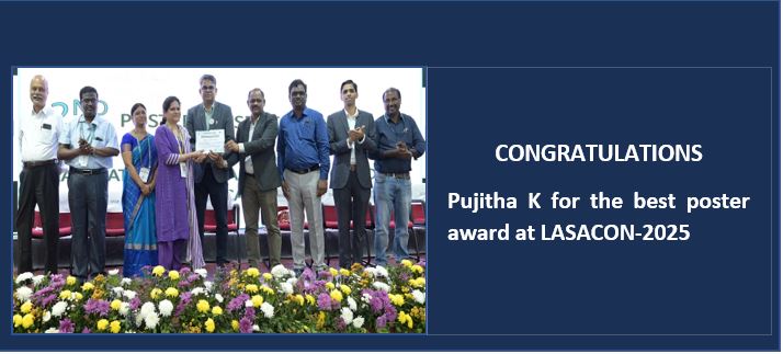 LASACON-2025 Best Poster Award